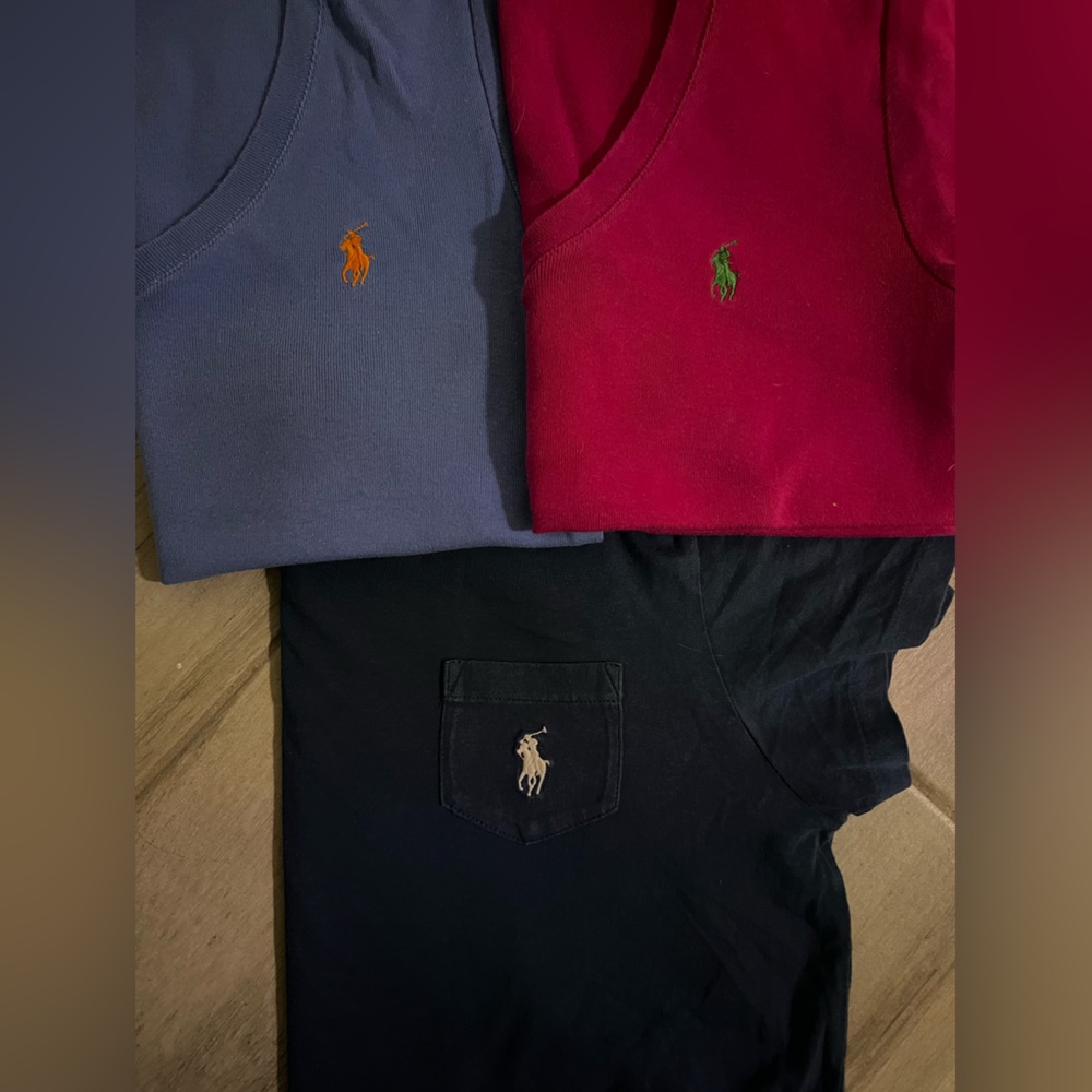 3 Total Women’s Ralph Lauren Sport Size Large Shirts